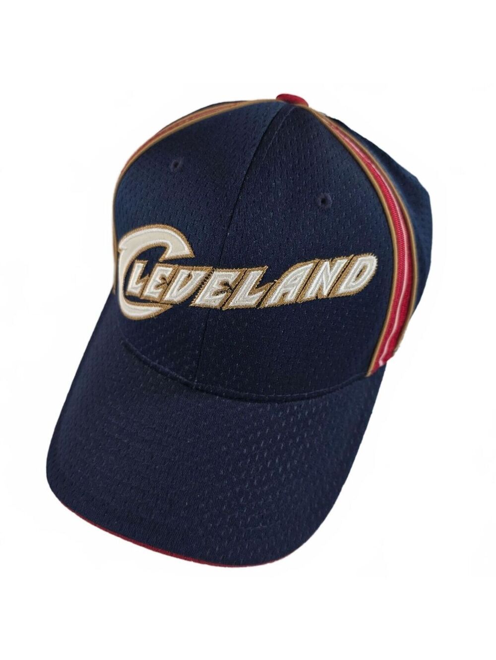 Reebok Cleveland Cavaliers NBA Mesh Baseball Cap Unisex Navy Red NWOT